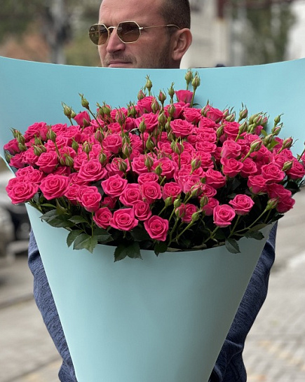 Bouquet of Shrub Rose flowers delivered to Almaty