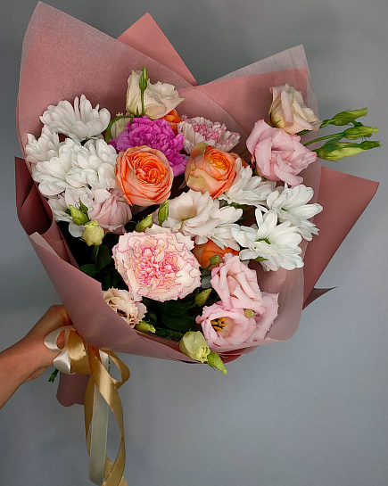 Bouquet of First sheet flowers delivered to Pavlodar