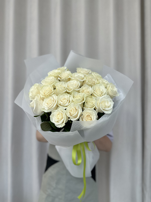 Roses 25 white