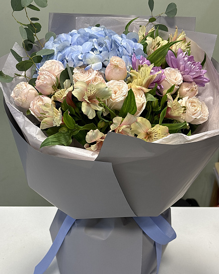 Assembled bouquet with delivery to Almaty