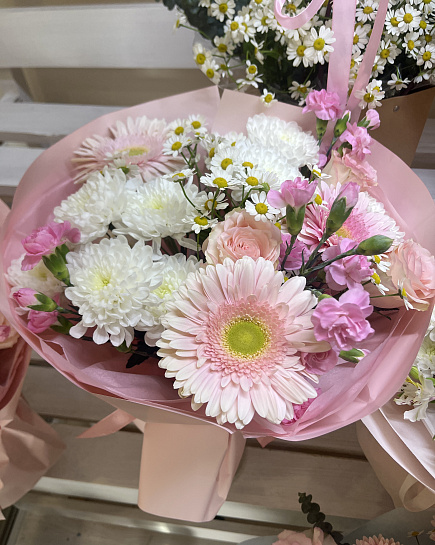 Assembled bouquet with delivery to Astana