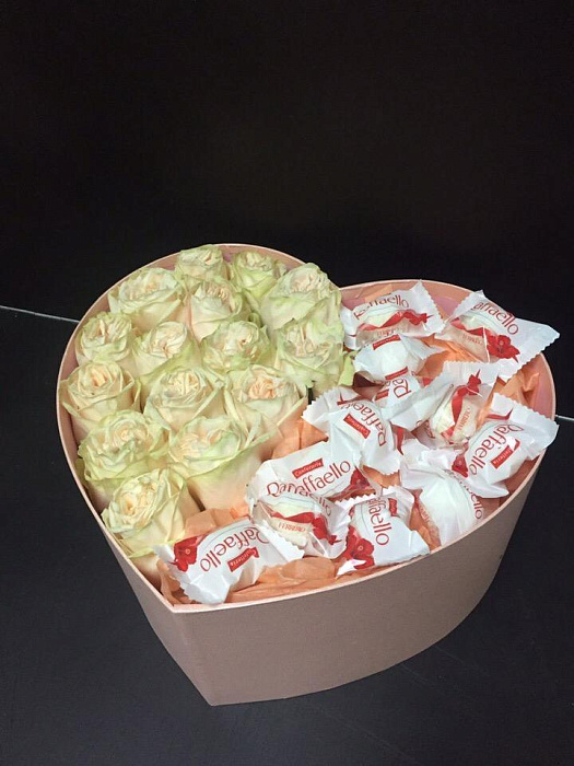 Bouquet of roses For donuts
