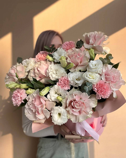 Bouquet of Assorted Delicate Box ❤ flowers delivered to Almaty