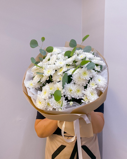 Bouquet of light breeze flowers delivered to Astana