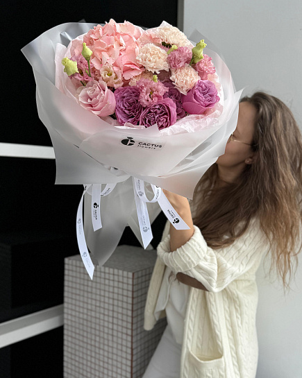Author's bouquet Pink with delivery to Astana