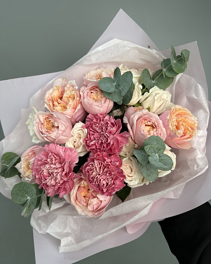 Assembled bouquet with delivery to Astana