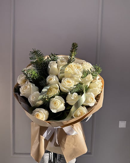 РОЗЫ С НОБИЛИС с доставкой по Астане