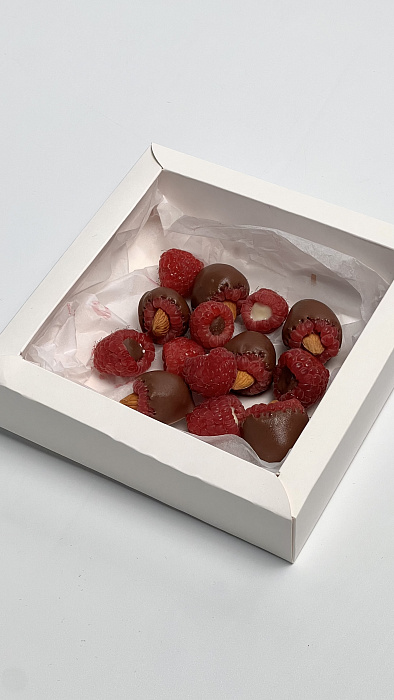 Chocolate covered berries raspberries