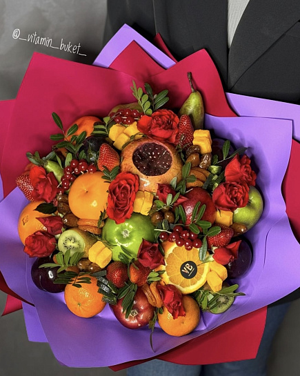 Bouquet “mix of fruits and dried fruits” with delivery to Astana