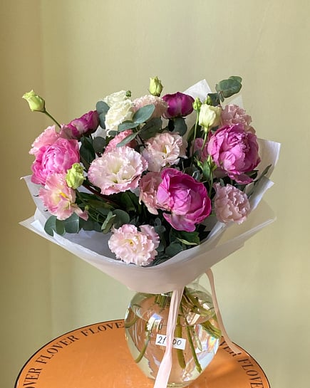 Букет из эустом with delivery to Astana