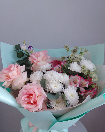 Assembled bouquet with delivery to Astana