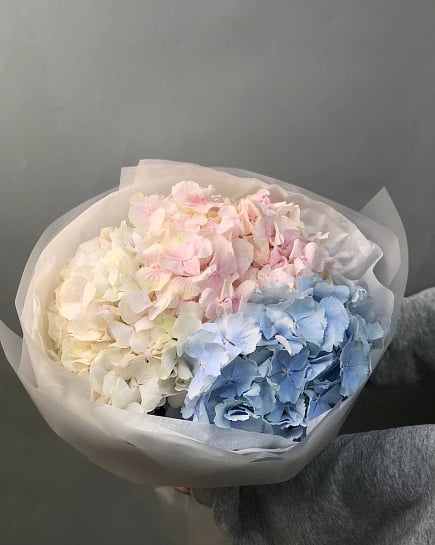 Микс из гортензий с доставкой по Астане