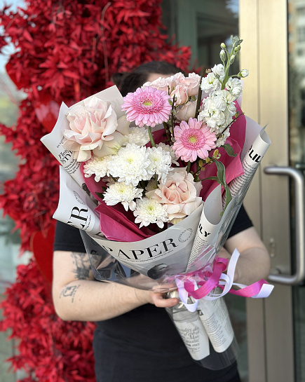 Bouquet of Stylish flowers delivered to Astana