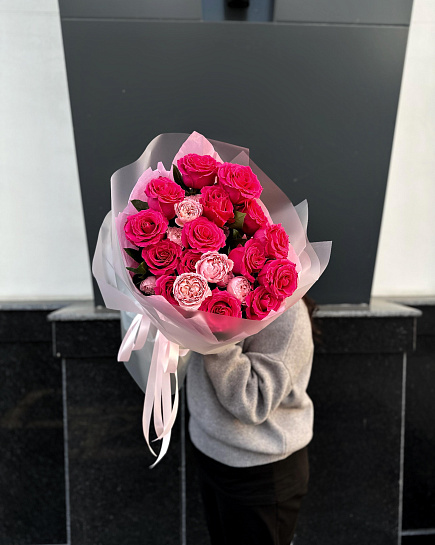 Bouquet of A mystery flowers delivered to Shymkent