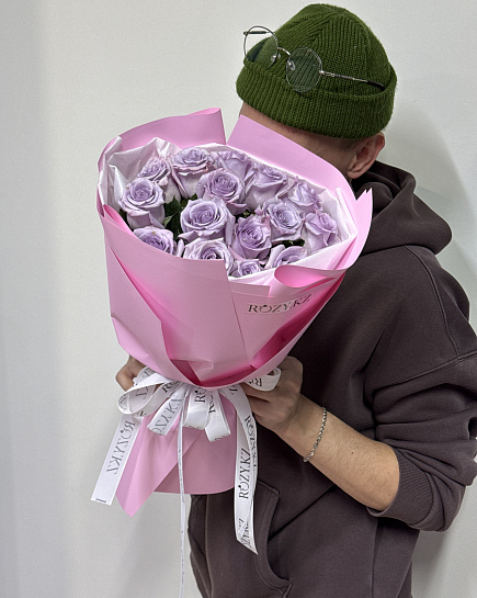 Assembled bouquet with delivery to Astana