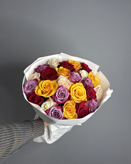 Assembled bouquet with delivery to Astana