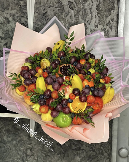 Bouquet of Summer fruit bouquet flowers delivered to Astana