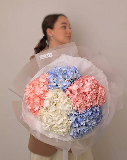 Bouquet of Bouquet Azurues flowers delivered to Astana