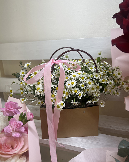 Assembled bouquet with delivery to Astana