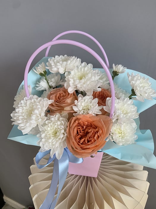 Персиковый закат в сумочке - купить в Астане с доставкой