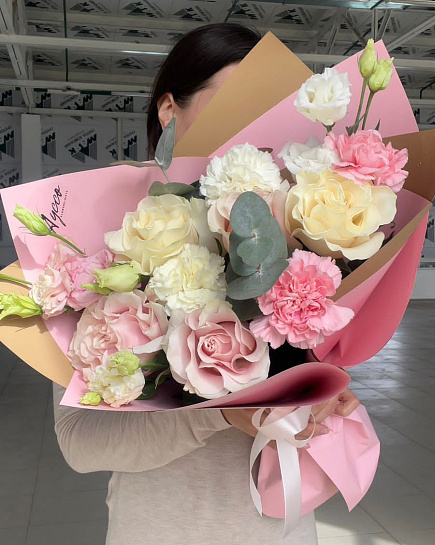 Bouquet of Eurobouquet M flowers delivered to Uralsk
