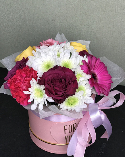 Bouquet of Bright ray of light flowers delivered to Ushtobe