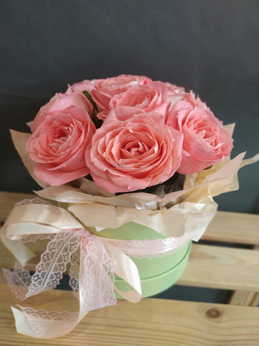 Bouquet in box
