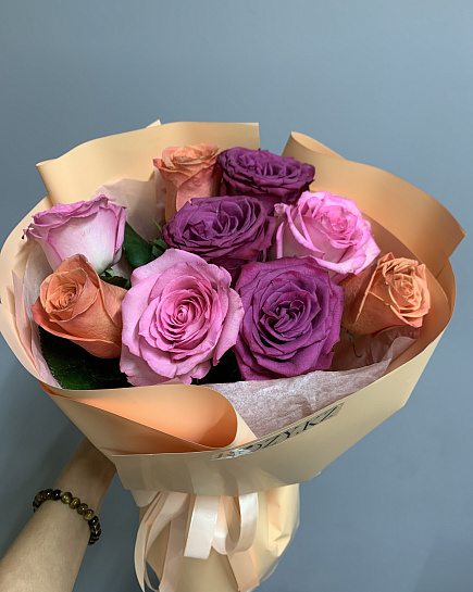 Assembled bouquet with delivery to Astana