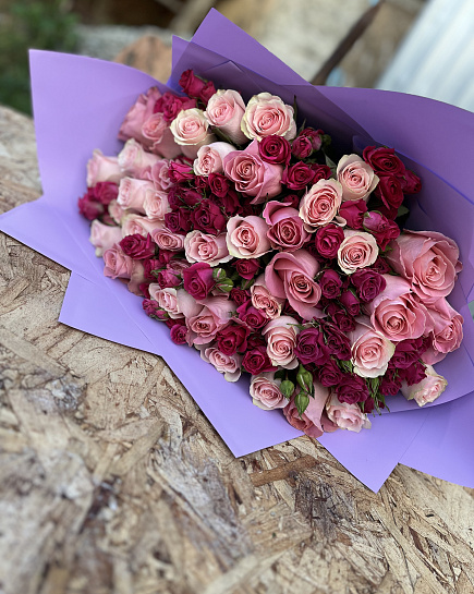 Mix bouquet with delivery to Kostanay.