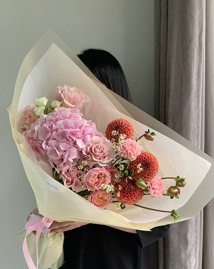 Bouquet of Buket «Hot moments» flowers delivered to Astana
