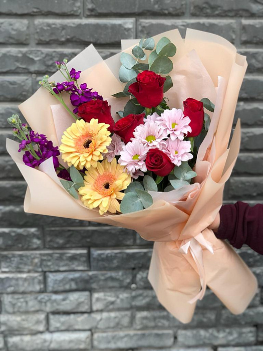 Bouquet with gerberas