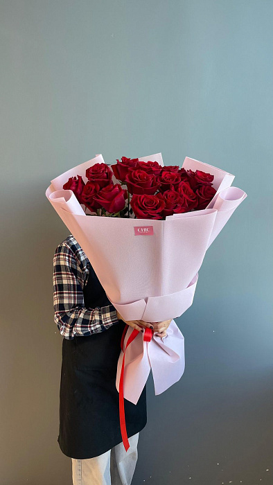 Bouquet of 15 meter roses