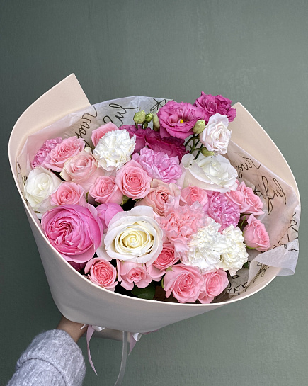 Bouquet of love flowers delivered to Astana