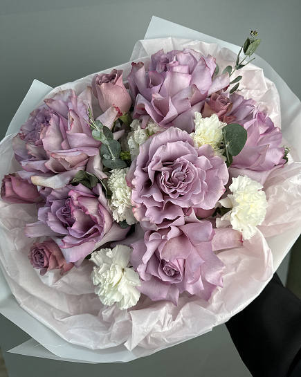 Assembled bouquet with delivery to Astana