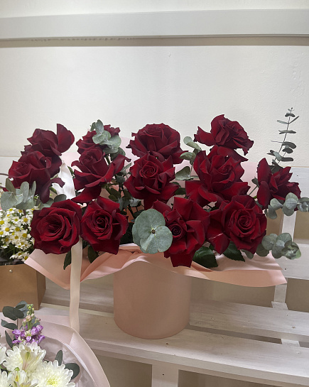 Assembled bouquet with delivery to Astana