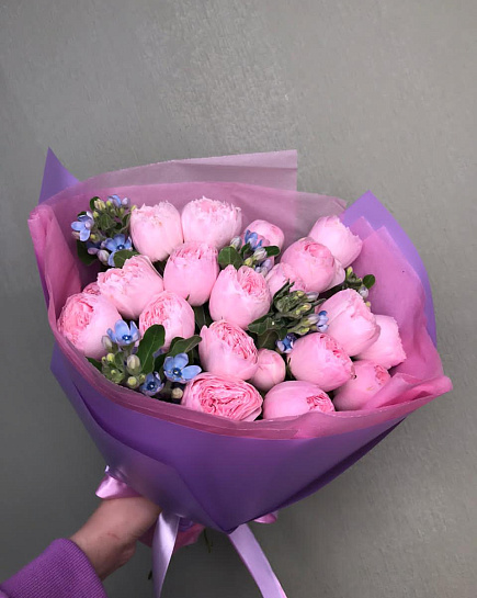 Bouquet of Mini Mi flowers delivered to Tekeli