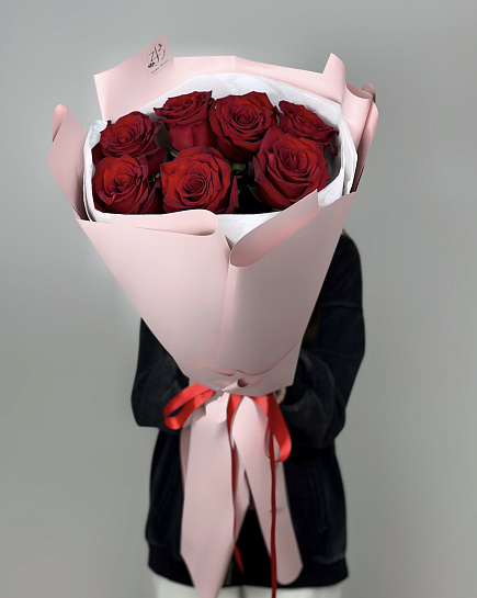 Meter roses (80-90 cm) with delivery to Astana