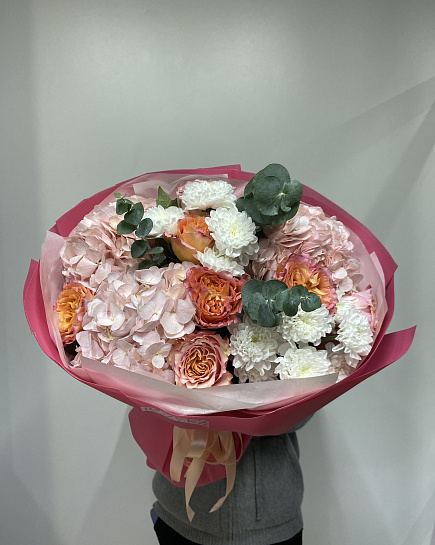 Assembled bouquet with delivery to Astana