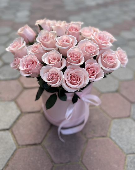 Flowers in a box with delivery to Rudniy