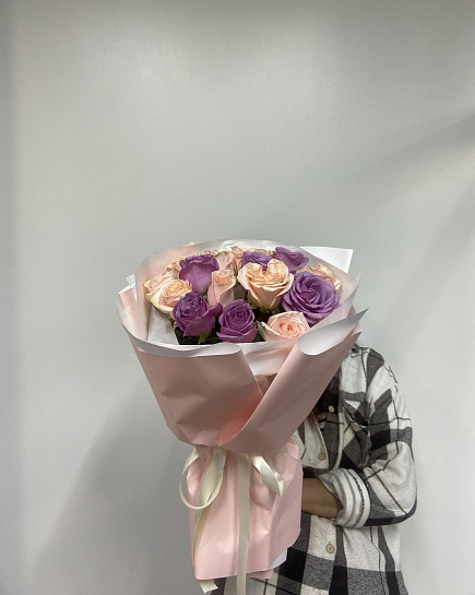 Assembled bouquet with delivery to Astana