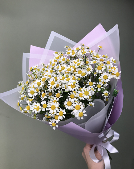 Bouquet of Field daisies 7 pcs flowers delivered to Astana