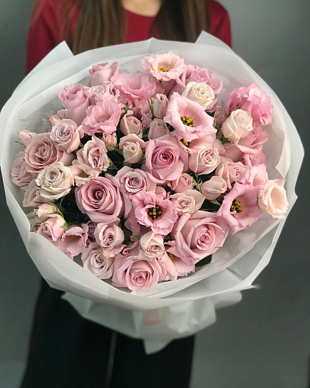 Bouquet of Thank you flowers delivered to Astana