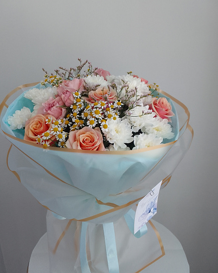 Assembled bouquet with delivery to Astana