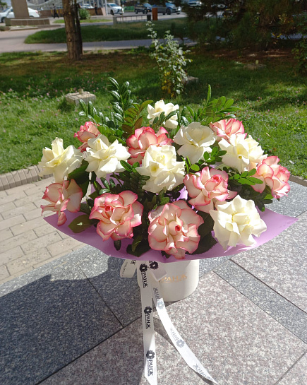Bouquet of The luxury of botany flowers delivered to Almaty