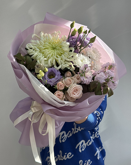 Assembled bouquet with delivery to Astana