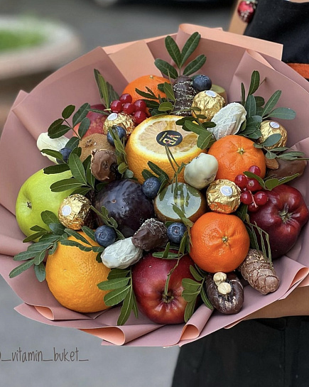 Bouquet of Fruit bouquet flowers delivered to Astana