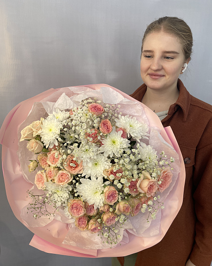 Bouquet of Air tenderness flowers delivered to Petropavlovsk
