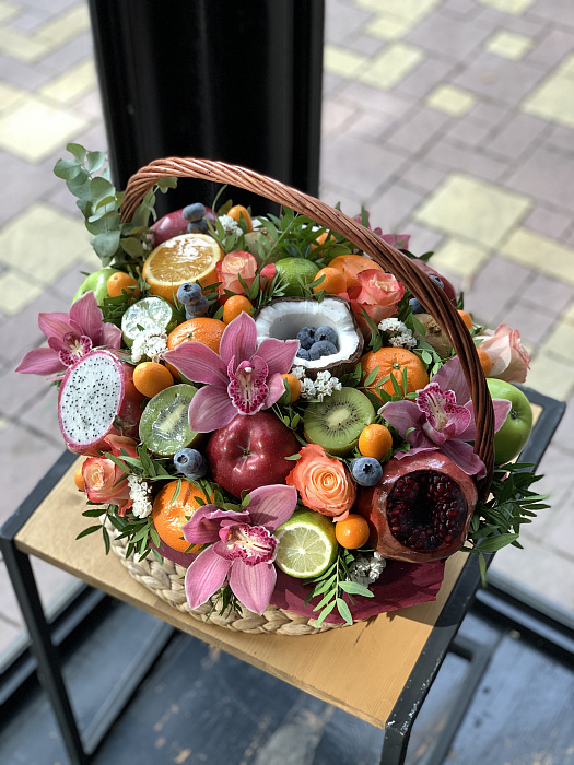 exotic fruit basket