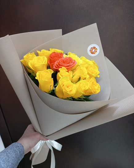 Bouquet of secret kiss flowers delivered to Almaty