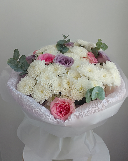 Assembled bouquet with delivery to Astana